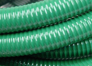 PVC Suction and Delivery Green
